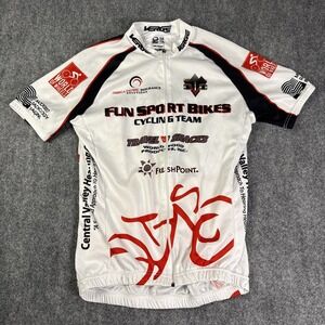 Verge Mens XL Cycling Jersey Short Sleeve Fun Sport Bikes World Of Wheels